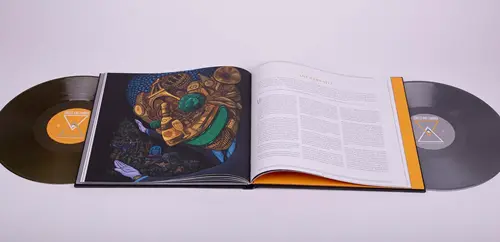Double Vinyl Hardback book